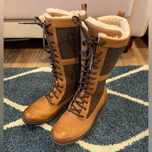 UGG Elvia Chestnut Tall Boots Size 10